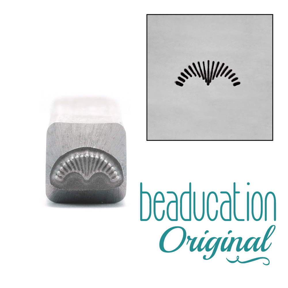 Metal Stamping Tools Radiant Lines Metal Design Stamp - Beaducation Original